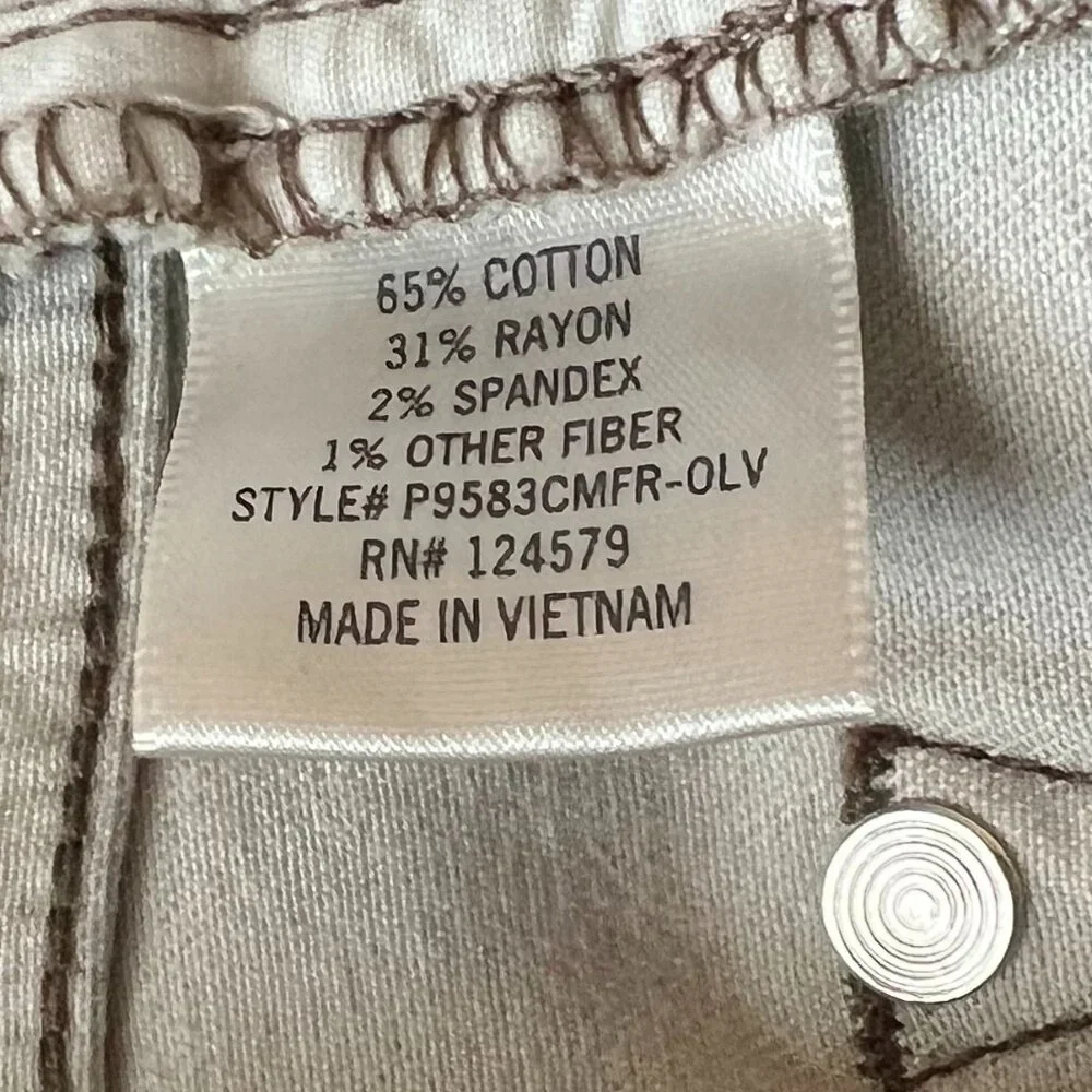 Harper Camouflage Stretch Skinny Denim Jeans SIZE 27 - Picture 9 of 10
